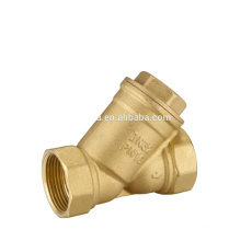 High quality Y type filter 1/2" brass strainer